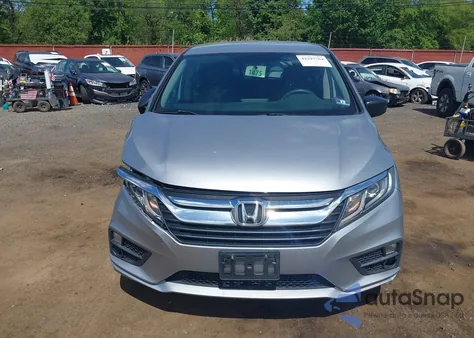 2019 Honda Odyssey Lx из США, поврежденный, VIN 5FNRL6H25KB022751